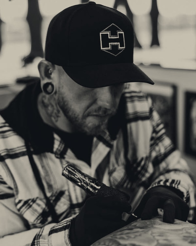 Keagen Blackwell, at work