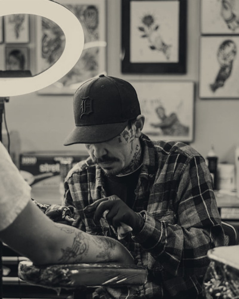 Mason Fletcher, at work